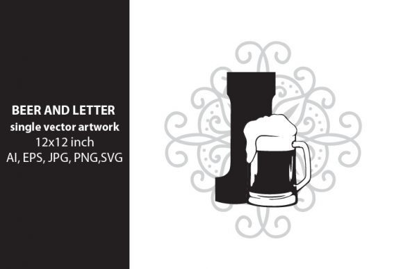 Beer, Monogram Letter J: A Versatile Design Element for Creative Projects