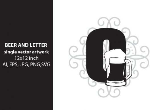 Beer, Monogram Letter O: A Versatile Design Element for Creative Projects