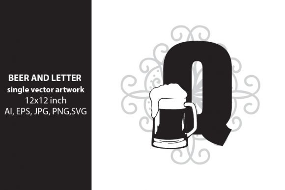 Beer, Monogram Letter Q: A Unique Blend of Design and Craft
