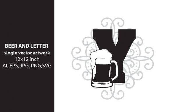 Beer, Monogram Letter Y: A Versatile Design Element for Creative Projects
