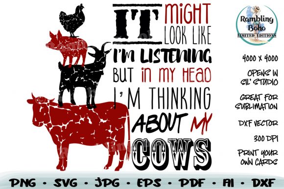 Exploring the Versatility of Digital Design with Thinking About My Cows
