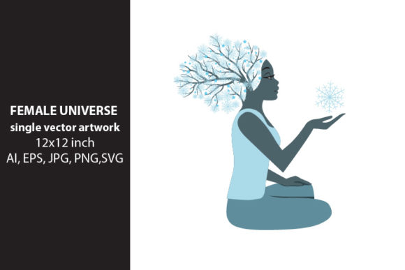 FEMALE UNIVERSE: A Versatile Digital Art Resource for Creators and Entrepreneurs