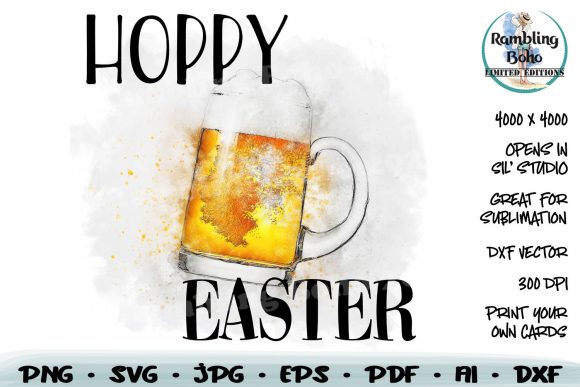 Hoppy Easter: A Playful Design for Every Project