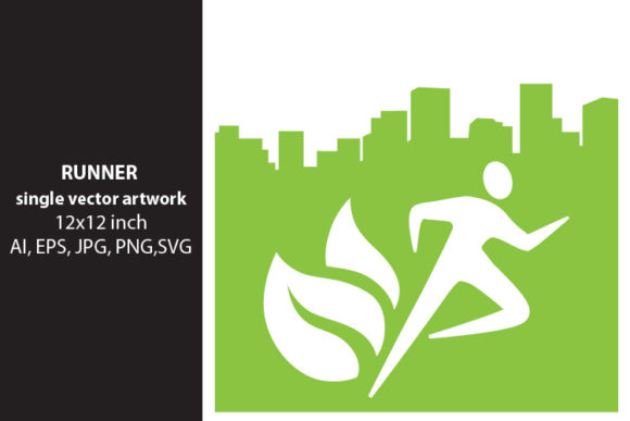 RUNNER- SINGLE VECTOR ARTWORK RUNNER- SI