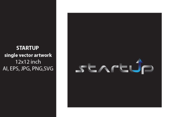 Startup and Startup - Single Vector Artwork for Creative Projects
