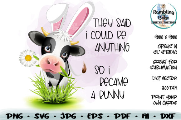 They Said I Could Be Anything and So I Became a Bunny
